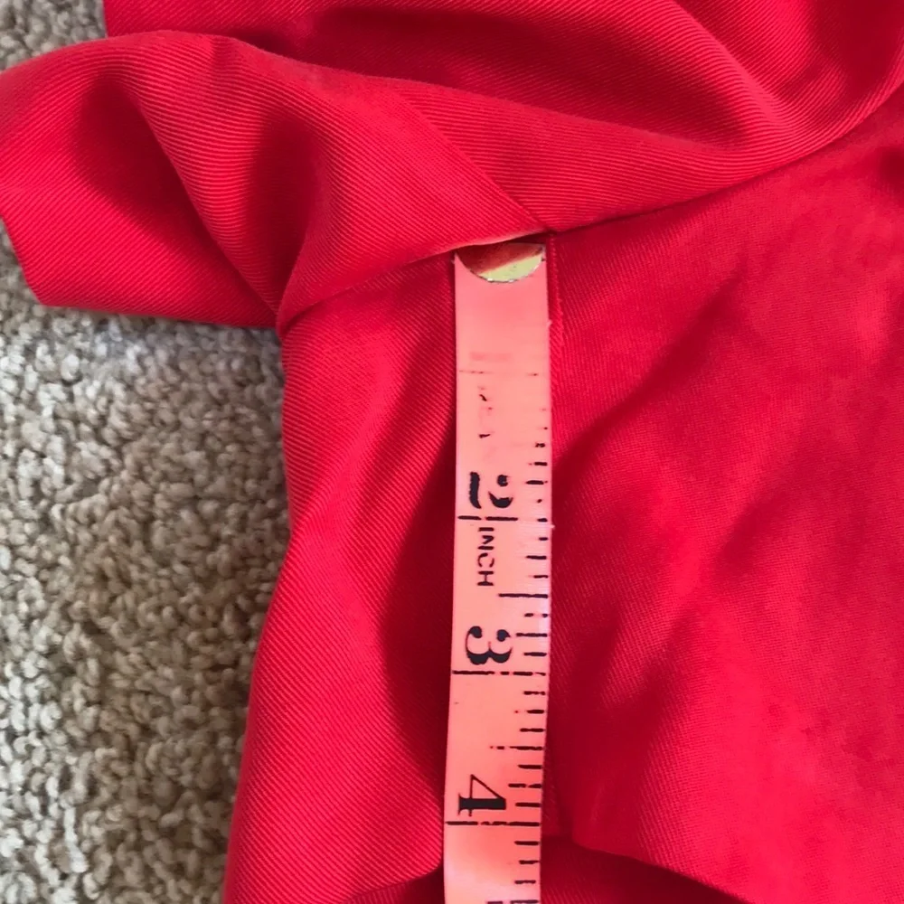 NWT! MAISON JULES Size XL red shorts